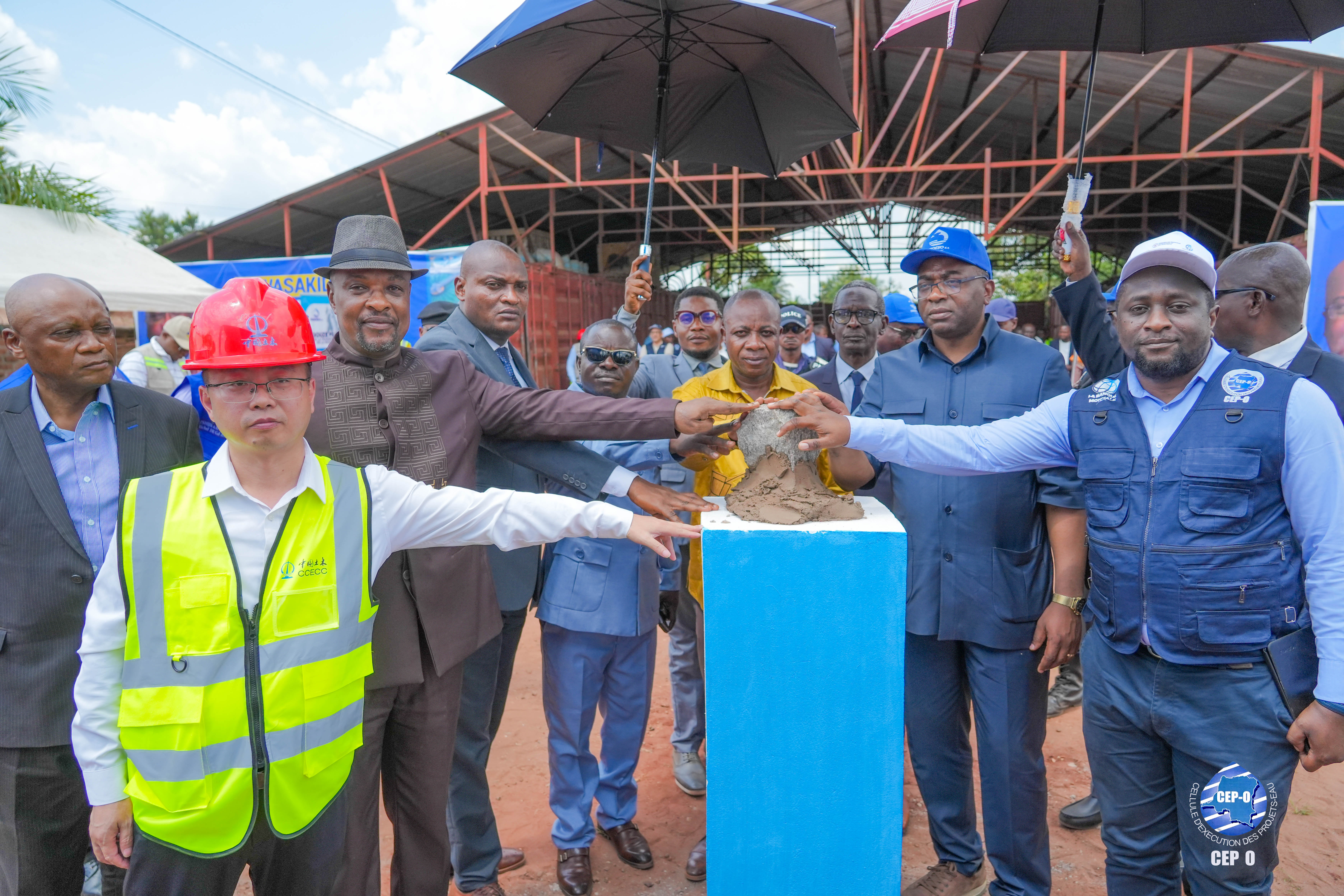 PASEA : une étape majeure franchie au Kasaï avec le lancement des travaux d’eau potable à Tshikapa